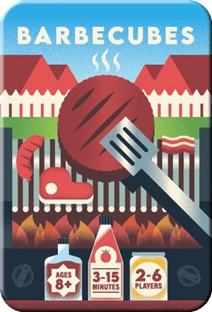 ACG071 Barbecubes Board Game published by Alley Cat Games