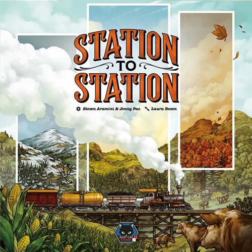 ACG090 Station To Station Board Game published by Alley Cat Games