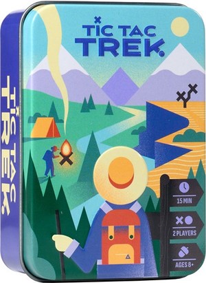 ACG091 Tik Tak Trek Board Game published by Alley Cat Games