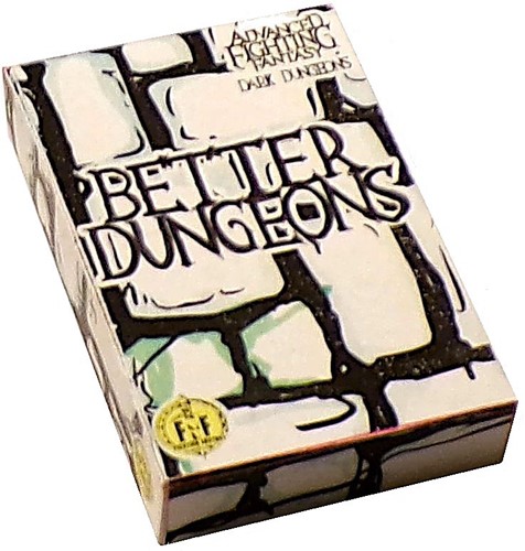 Advanced Fighting Fantasy: Dark Dungeons Board Game: Better Dungeons Expansion