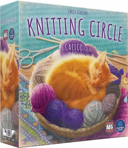 AEG1088 Knitting Circle Board Game published by Alderac Entertainment Group