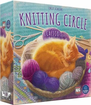 2!AEG1088 Knitting Circle Board Game published by Alderac Entertainment Group