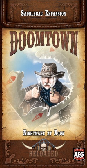2!AEG5908 Doomtown: Reloaded Card Game: Expansion 7: Nightmare At Noon published by Alderac Entertainment Group