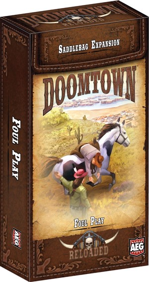 2!AEG5912 Doomtown: Reloaded Card Game: Expansion 11: Foul Play published by Alderac Entertainment Group