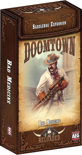 AEG5913 Doomtown: Reloaded Card Game: Expansion 12: Bad Medicine published by Alderac Entertainment Group