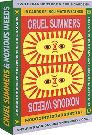 AG1522 Vicious Gardens Card Game: Noxious Weeds And Cruel Summers Expansions published by Atlas Games