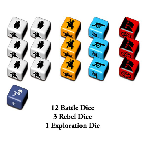 AGI004 Europa Universalis Board Game: Extra Dice Set published by Aegir Games