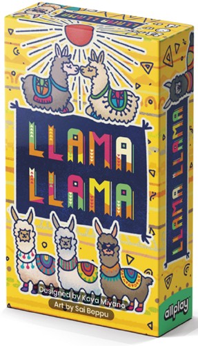ALLGMELAM Llama Llama Card Game published by Allplay