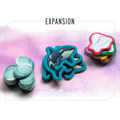 ALLGMEWADX Waddle Board Game: Orcas And Ice Floes Expansion published by Allplay