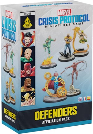 AMGCP219 Marvel Crisis Protocol Miniatures Game: Defenders Affiliation Pack published by Atomic Mass Games
