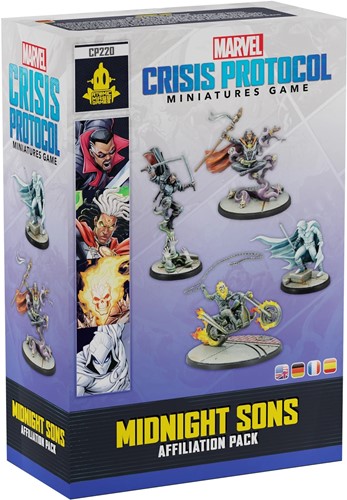 AMGCP220 Marvel Crisis Protocol Miniatures Game: Midnight Sons Affiliation Pack published by Atomic Mass Games