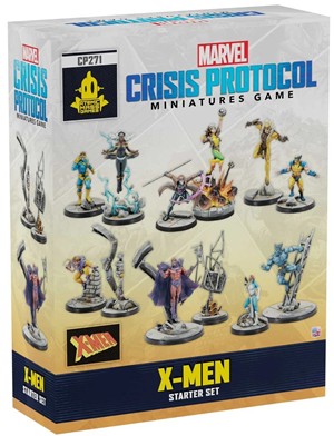 2!AMGCP271 Marvel Crisis Protocol Miniatures Game: X-Men Starter Set published by Atomic Mass Games
