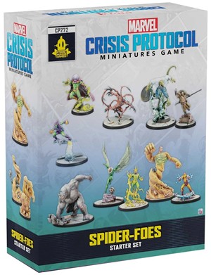 2!AMGCP272 Marvel Crisis Protocol Miniatures Game: Spider-Foes Starter Set published by Atomic Mass Games