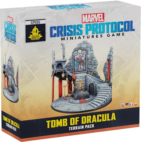 AMGCPE05 Marvel Crisis Protocol Miniatures Game: Tomb Of Dracula Terrain Pack published by Atomic Mass Games