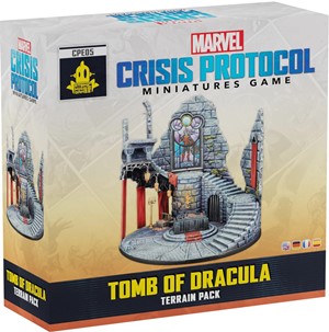 AMGCPE05 Marvel Crisis Protocol Miniatures Game: Tomb Of Dracula Terrain Pack published by Atomic Mass Games