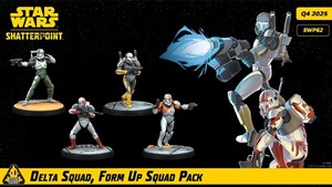 AMGSWP62 Star Wars: Shatterpoint: Delta Force Form Up Squad Pack published by Atomic Mass Games