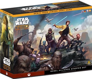 AMGSWQ01 Star Wars Legion: Rebel Alliance Starter Set published by Atomic Mass Games