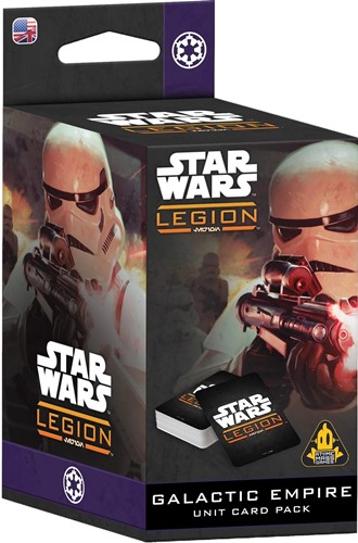 AMGSWQ06 Star Wars Legion: Empire Card Pack published by Atomic Mass Games