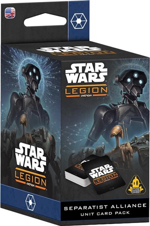 AMGSWQ08 Star Wars Legion: Separatist Alliance Card Pack published by Atomic Mass Games