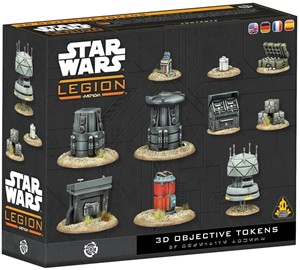 AMGSWQ102 Star Wars Legion: 3D Objective Tokens published by Atomic Mass Games
