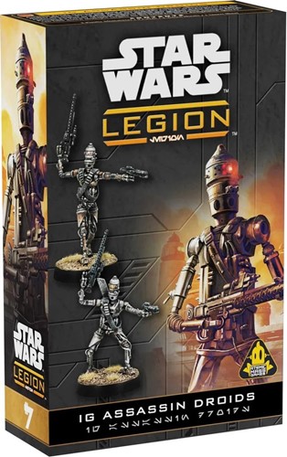 AMGSWQ139 Star Wars Legion: IG Assassin Droids published by Atomic Mass Games