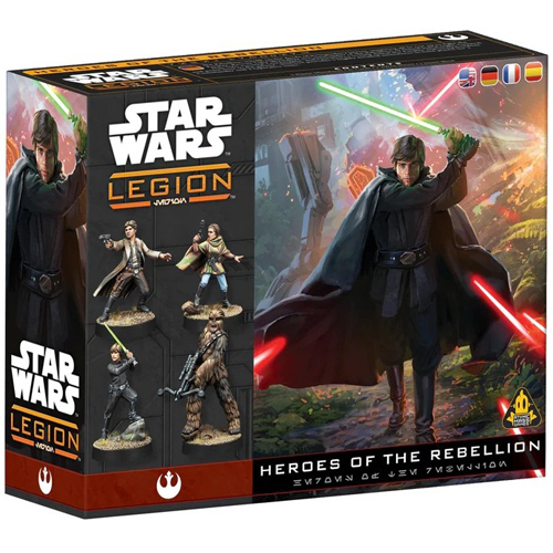 AMGSWQ14 Star Wars Legion: Heroes Of The Rebellion Character Pack published by Atomic Mass Games