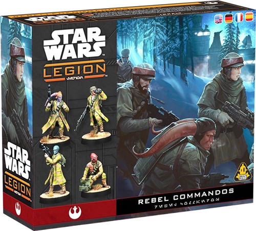 AMGSWQ16 Star Wars Legion: Rebel Commandos published by Atomic Mass Games