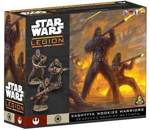 AMGSWQ18 Star Wars: Legion: Kashyyyk Wookiee Warriors Unit Expansion published by Atomic Mass Games