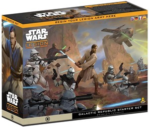 AMGSWQ19 Star Wars Legion: Galactic Republic Starter Set published by Atomic Mass Games