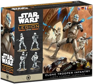 AMGSWQ24 Star Wars Legion: Clone Troopers Infantry published by Atomic Mass Games