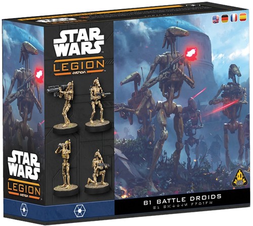 AMGSWQ30 Star Wars Legion: B1 Battle Droids published by Atomic Mass Games