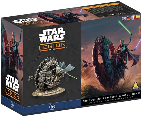 AMGSWQ31 Star Wars Legion: General Grievous TSMEU-6 Wheel Bike published by Atomic Mass Games