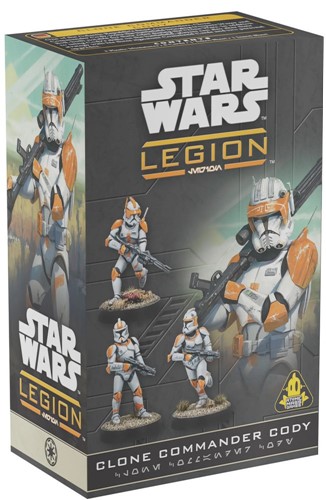 AMGSWQ72 Star Wars Legion: Clone Commander Cody published by Atomic Mass Games