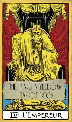 APU8214 The King In Yellow Tarot Deck published by Arc Dream Publishing