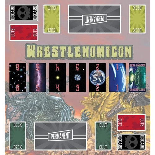 APU9101 Wrestlenomicon Card Game: Playmat published by Arc Dream Publishing