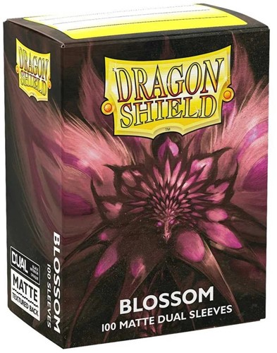 ARCT15067 100 x Blossom Dual Matte Standard Card Sleeves (Dragon Shield) published by Arcane Tinmen