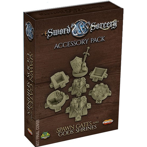 AREGRPR211 Sword And Sorcery Board Game: Spawn Gates And Gods' Shrines published by Ares Games