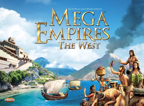 AREMEEM001 Mega Empires Board Game: The West published by Ares Games