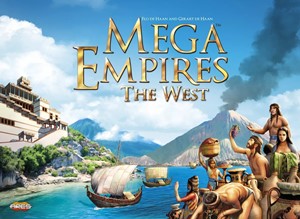 AREMEEM001 Mega Empires Board Game: The West published by Ares Games