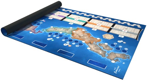 Small Samurai Empires Board Game: Playmat