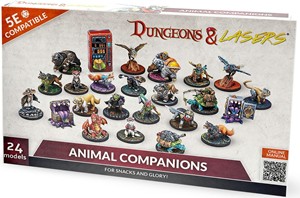 ARSDNL0011 Dungeons and Lasers: Animal Companions Miniatures published by Archon Studio