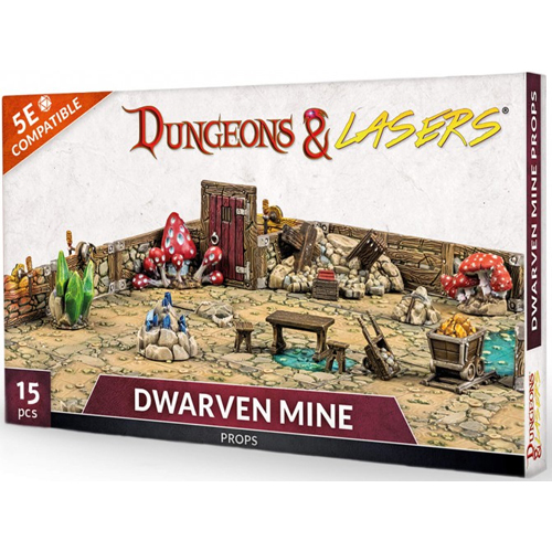 ARSDNL0035 Dungeons And Lasers: Dwarven Mine Props published by Archon Studio