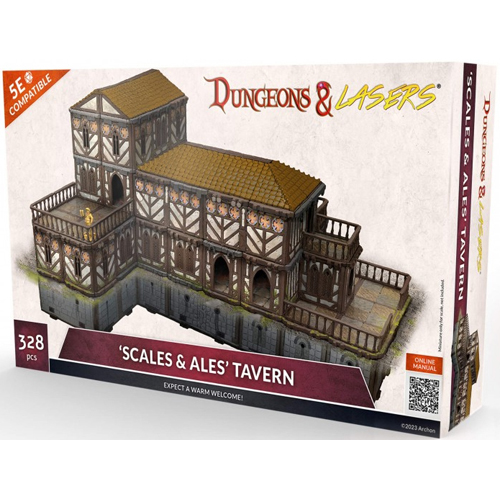 ARSDNL0057 Dungeons And Lasers: Scales And Ales Tavern published by Archon Studio