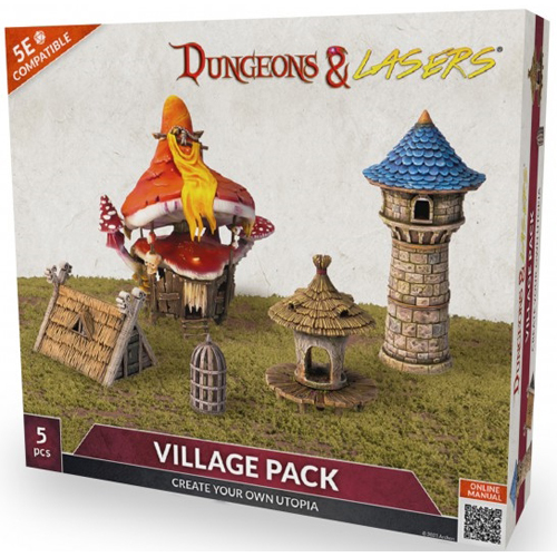 ARSDNL0066 Dungeons And Lasers: Village Pack published by Archon Studio