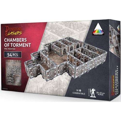 ARSDNL0091 Dungeons And Lasers: Prismacast Prepainted Chambers Of Torment published by Archon Studio