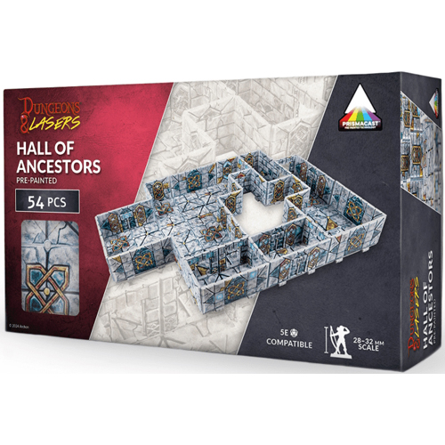 ARSDNL0092 Dungeons And Lasers: Prismacast Prepainted Hall Of Ancestors published by Archon Studio