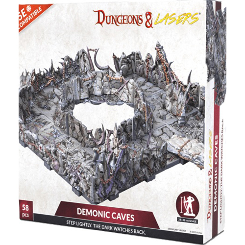 ARSDNL0116 Dungeons and Lasers: Demonic Caves published by Archon Studio