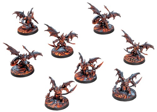 ARSDNL0120 Dungeons and Lasers: Infernal Imps Miniatures published by Archon Studio