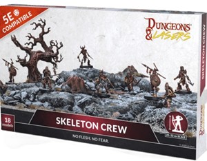 ARSDNL0122 Dungeons and Lasers: Skeleton Crew Miniatures published by Archon Studio