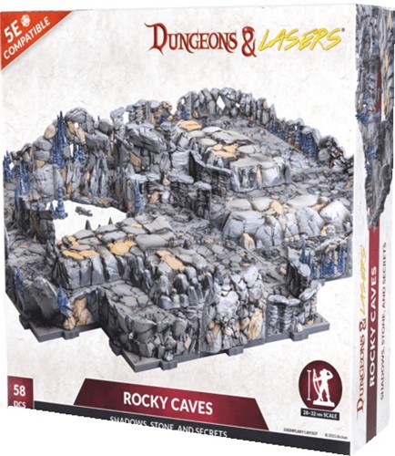 ARSDNL0127 Dungeons And Lasers: Rocky Caves published by Archon Studio